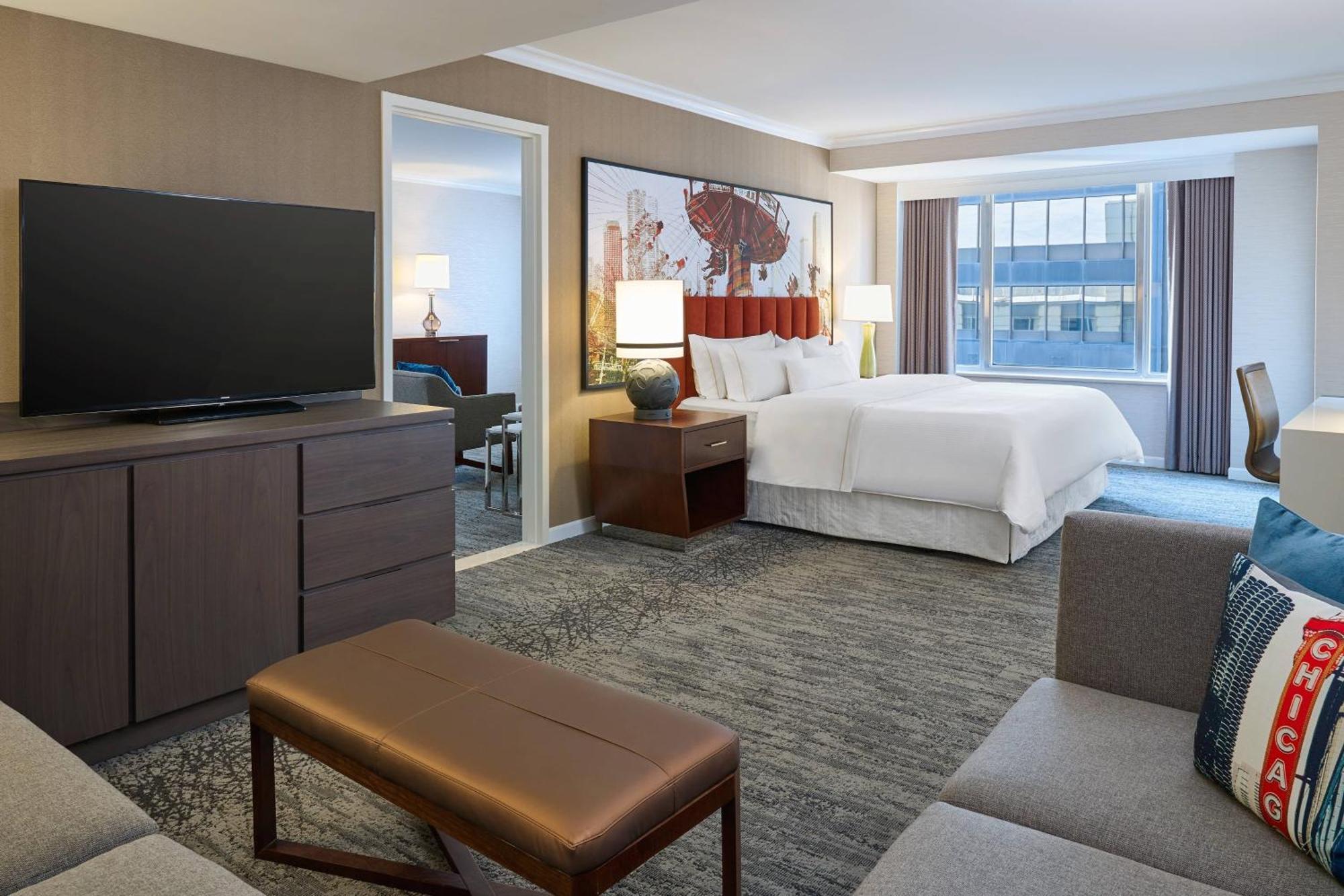 Отель The Westin Michigan Avenue Чикаго Экстерьер фото